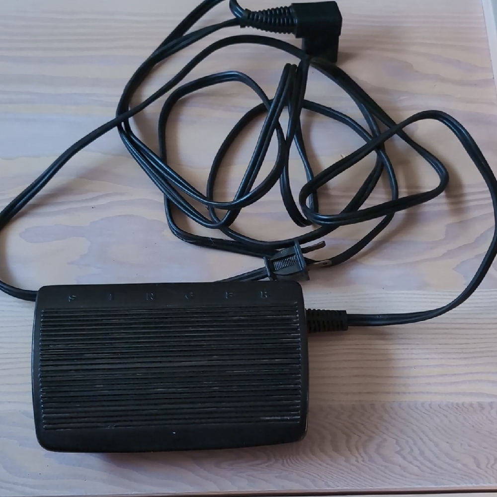 Singer Sewing Machine Black Foot Pedal